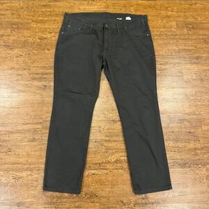 Bills Khakis USA Green Casual‎ Slim Fit 5 Pocket Chino Pants Trouser Men's 40x30